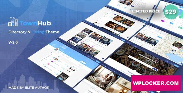 TownHub v1.9.1 - Directory & Listing WordPress Theme