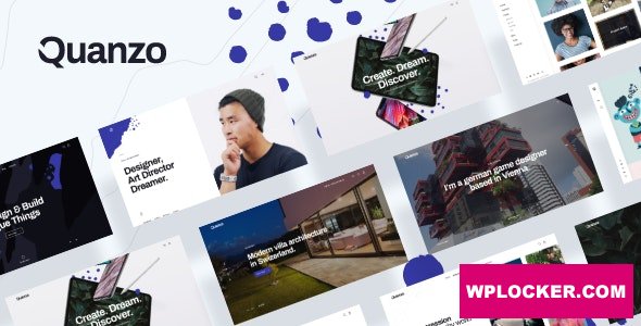 Quanzo v1.0.2 - Personal Portfolio WordPress Theme
