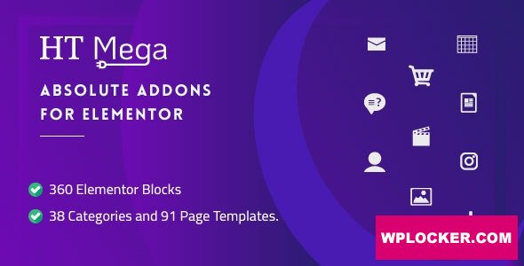 HT Mega Pro v2.2.1 – Absolute Addons for Elementor Page Builder
