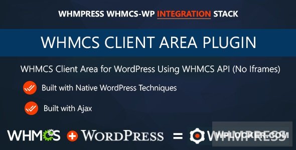 WHMCS Client Area for WordPress by WHMpress v4.3 rev5
