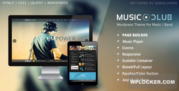 Music Club v1.9.5 - Band | Party Wordpress