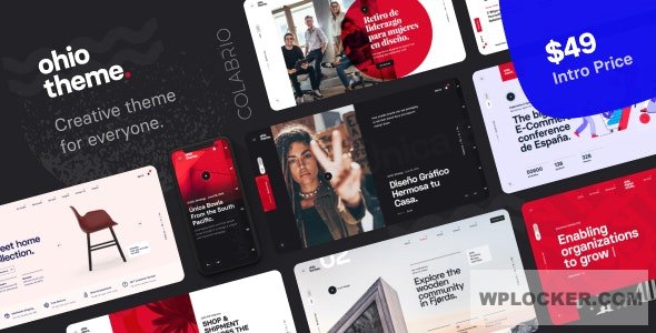 Ohio v3.3.8 - Creative Portfolio & Agency WordPress Theme