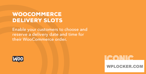 Iconic WooCommerce Delivery Slots v2.1.0