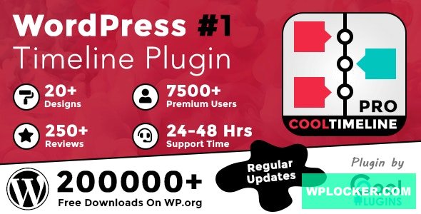 Cool Timeline Pro v6.2.0 - WordPress Timeline Plugin