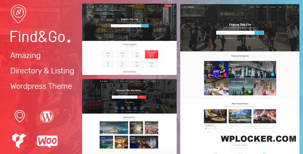 Findgo v1.3.65 - Directory & Listing WordPress Theme