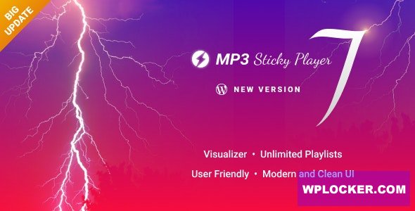 MP3 Sticky Player v9.0 - Wordpress Plugin