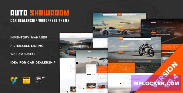 Auto Showroom v3.2.2 - Car Dealership WP Theme