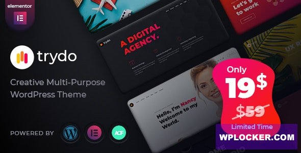 Trydo v1.2.1 - Creative Agency & Portfolio WordPress Theme