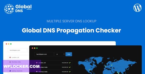 Global DNS v3.3.0 - Multiple Server - DNS Propagation Checker - WP