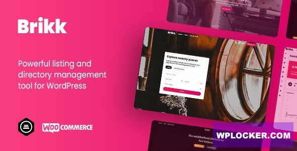 Brikk v1.6.0.5 - Directory & Listing WordPress Theme