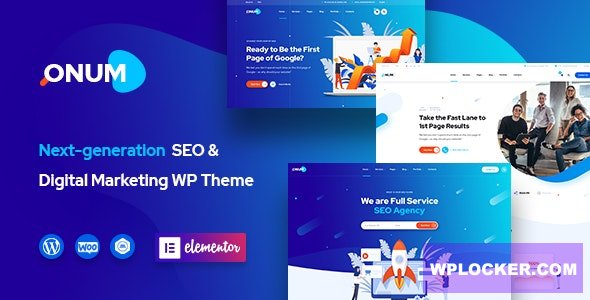 Onum v1.2.5 - SEO & Marketing Elementor WordPress Theme