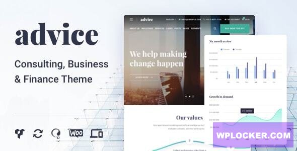 Advice v4.5.4 - Business Consulting WordPress Theme