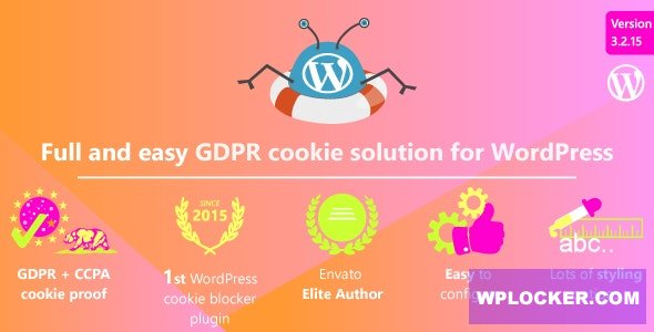 WeePie Cookie Allow v3.4.12 - Easy & Complete Cookie Consent