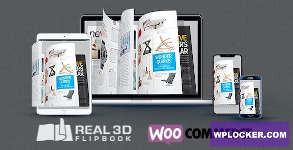 WooCommerce Real3D Flipbook Addon v1.0