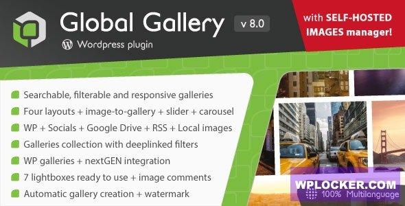 Global Gallery v9.2.0 - Wordpress Responsive Gallery