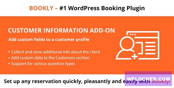 Bookly Customer Information (Add-on) v4.1