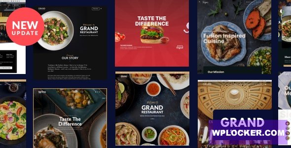 Grand Restaurant v7.0.2 - Restaurant Cafe Theme