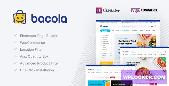 Bacola v1.6.1 - Grocery Store and Food eCommerce Theme