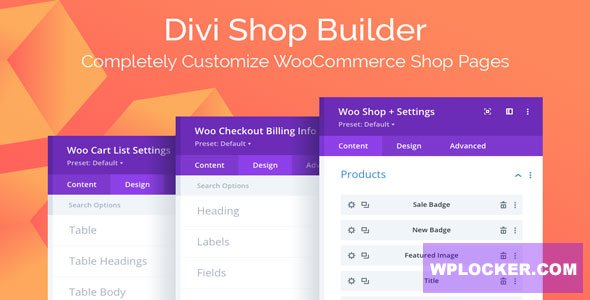 Divi Shop Builder For WooCommerce v2.0.2