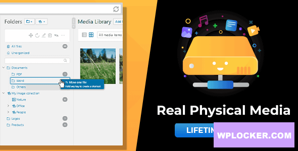 WordPress Real Physical Media v1.5.145 - Physical Media Folders & SEO Rewrites