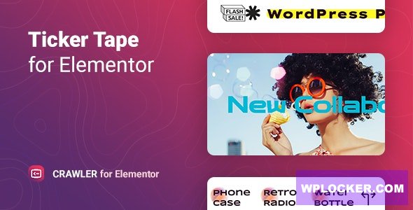 Crawler v1.0.9 - Ticker Plugin for Elementor