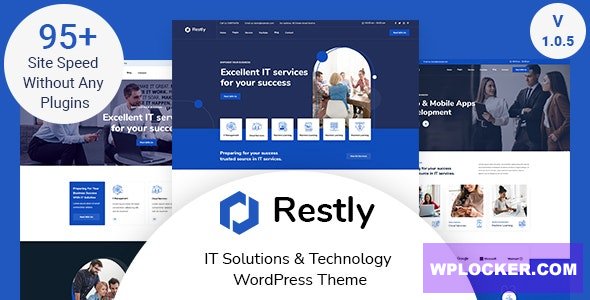 Restly v1.3.3 - IT Solutions & Technology WordPress Theme