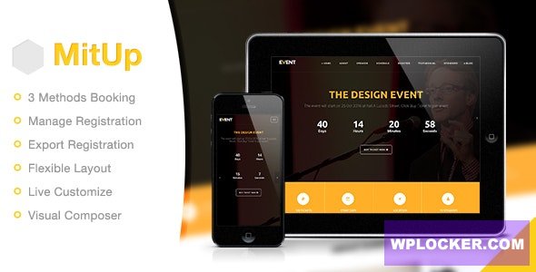MitUp v1.3.6 - Event & Conference WordPress Theme
