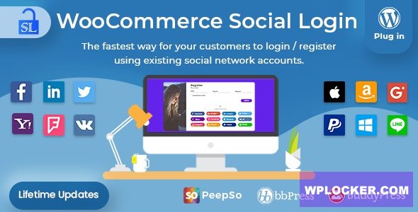 WooCommerce Social Login v2.8.3 - WordPress plugin
