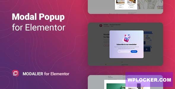 Modalier v1.0 - Modal Popup Window for Elementor