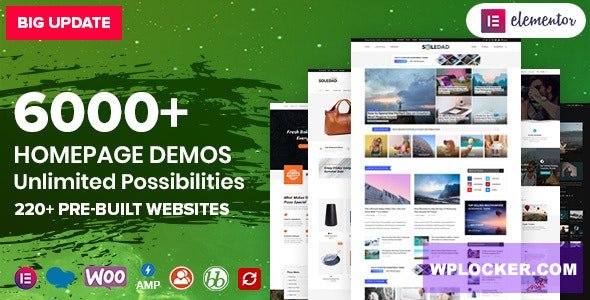 Soledad v8.7.4 - Multi-Concept Blog/Magazine WP Theme
