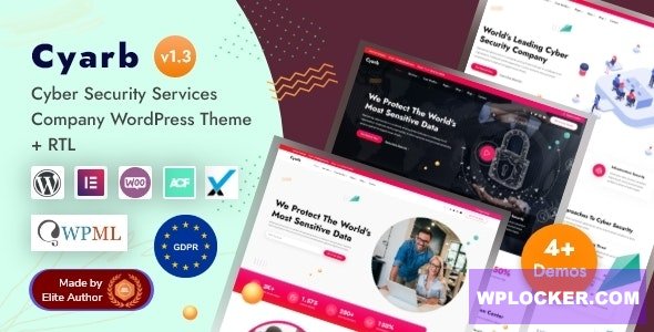 Cyarb v1.9 - Cyber Security Services Company WordPress Theme