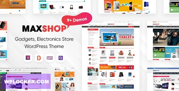 MaxShop v3.6.25 - Electronics Store Elementor WooCommerce WordPress Theme