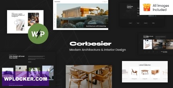Corbesier v1.27.0 - Modern Architecture & Interior Design WordPress Theme