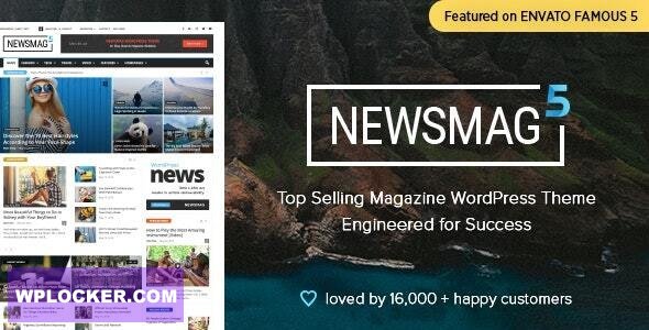 Newsmag v5.4.3.6 - News Magazine Newspaper