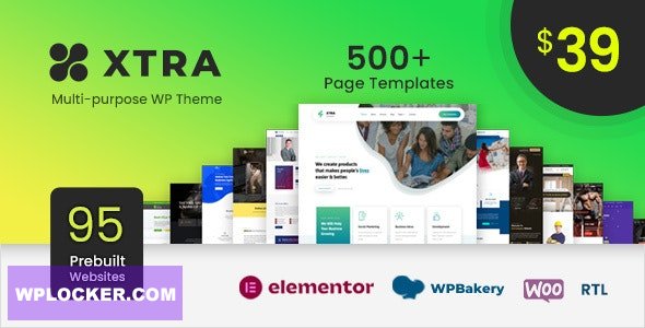 Xtra v4.5.3 - Multipurpose WordPress Theme + RTL