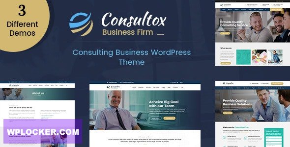 Consultox v2.5 - Consulting Business WordPress Theme