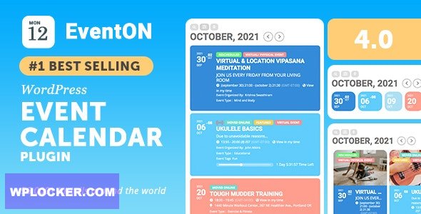 EventON v5.0.12 - WordPress Virtual Event Calendar Plugin