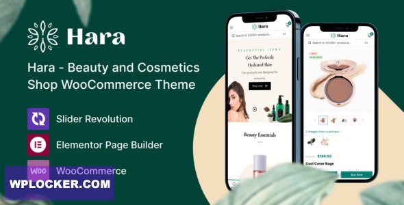 Hara v1.2.20 - Beauty and Cosmetics Shop WooCommerce Theme
