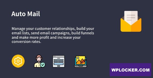 Auto Mail v1.0.9 - Newsletter Plugin for WordPress