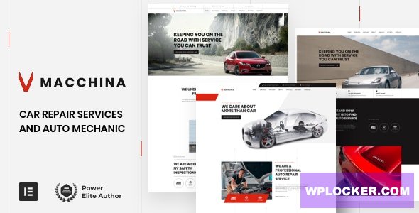 Macchina v39 - Auto Repair WordPress