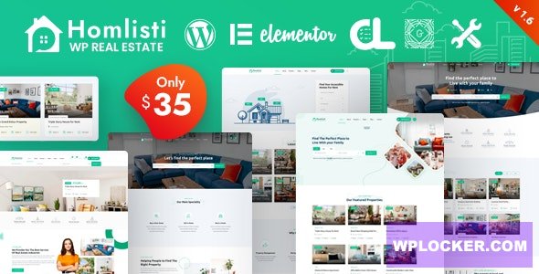 Homlisti v3.2.3 – Real Estate WordPress Theme + RTL