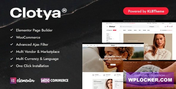 Clotya v1.5.2 - Fashion Store eCommerce Theme