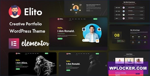 Elito v1.0.3 - Creative Portfolio WordPress Theme