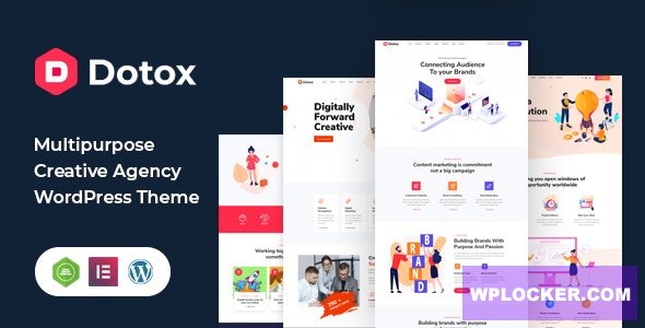 Dotox v1.4 - Multipurpose Creative Agency WordPess Theme