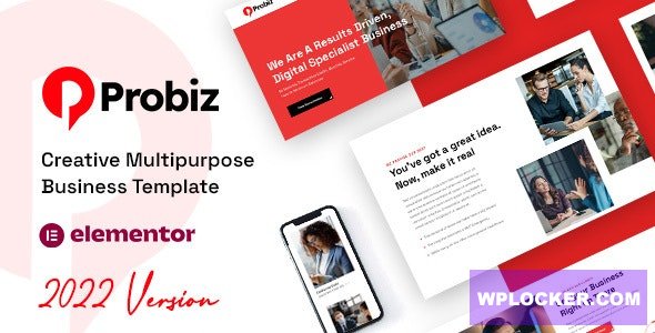 Probiz v4.0 - An Easy to Use and Multipurpose Business and Corporate WordPress Theme