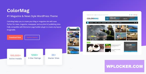 ColorMag Pro 5.2.2 - #1 Magazine & News Style WordPress Theme