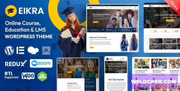 Eikra Education v4.5.1 - Education WordPress Theme