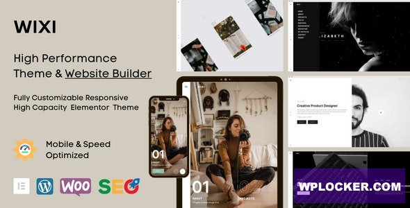 Wixi v1.1.2 - Creative Agency Elementor WordPress Theme