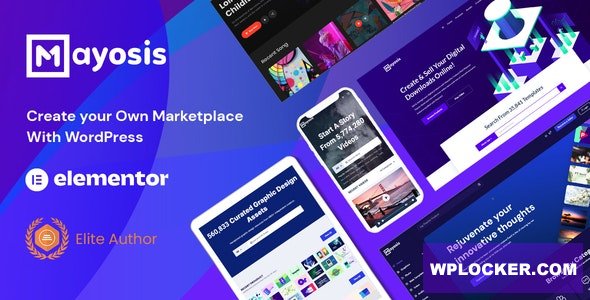 Mayosis v4.5.5 - Digital Marketplace WordPress Theme