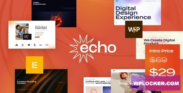 Echo v1.10 - Digital Marketing & Creative Agency WordPress Theme